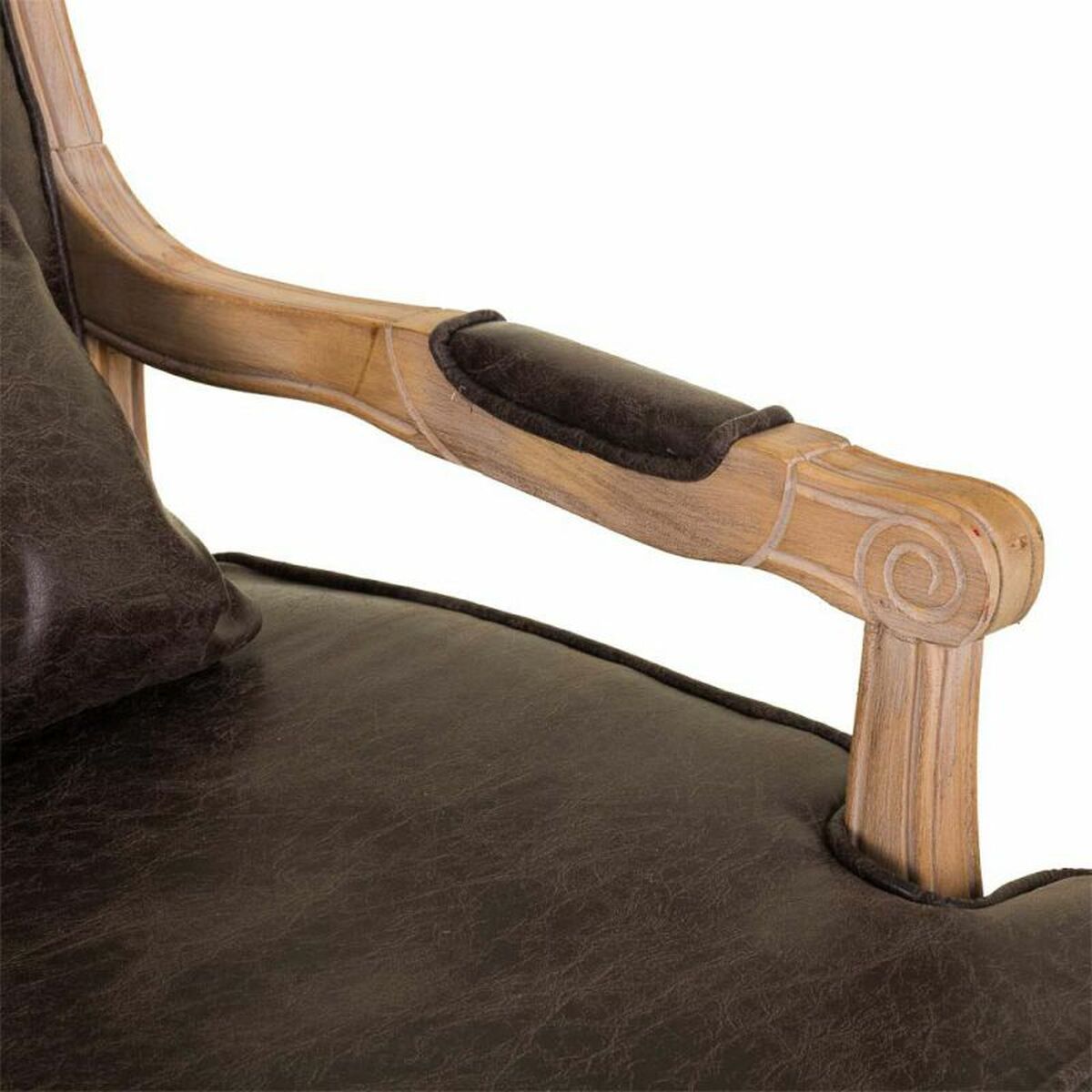 Fåtölj Alexandra House Living Brun 72 x 92 x 64 cm - 7