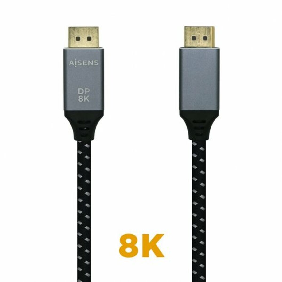Kabel HDMI Aisens A149-0437 Svart Svart/Grå 2 m - 2