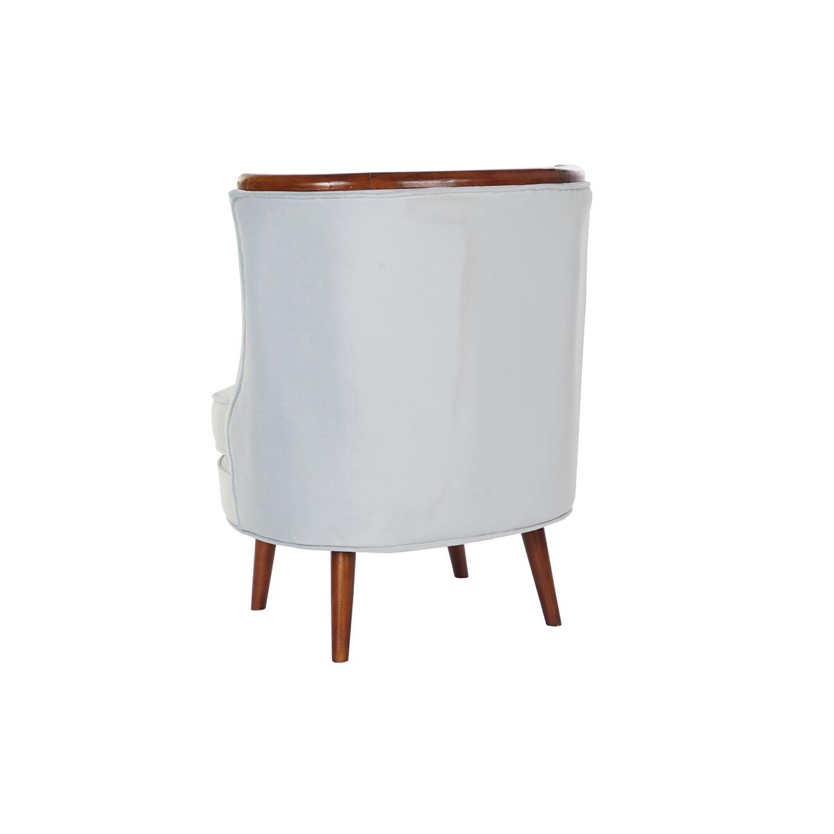 Fåtölj DKD Home Decor Brun Himmelsblå Trä Plast 65 x 69 x 80 cm - 14