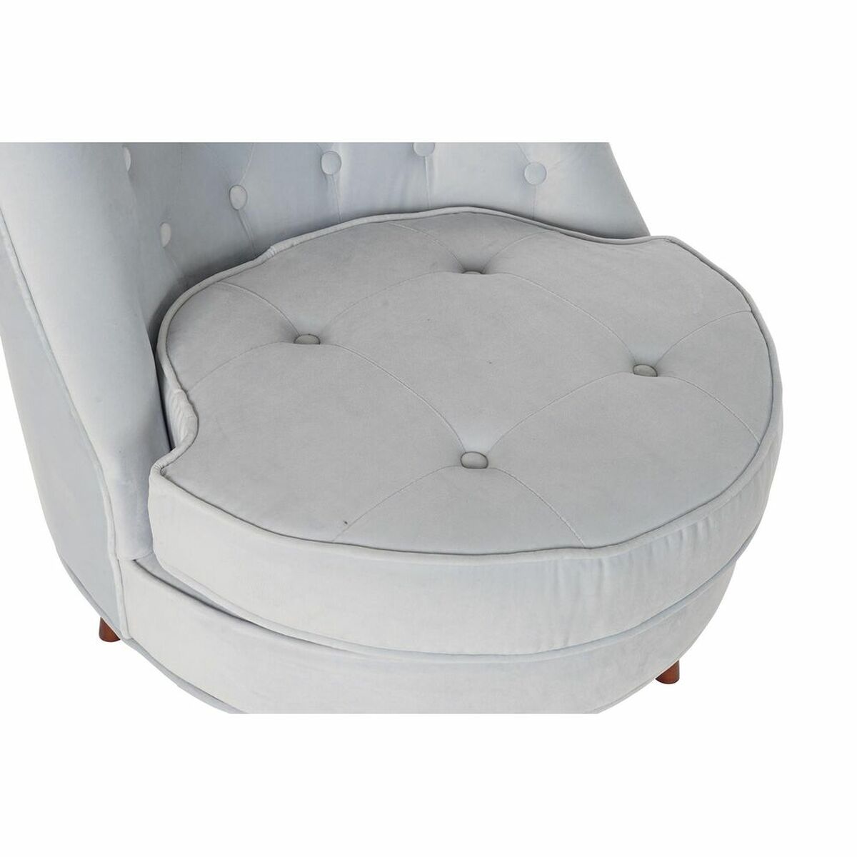 Fåtölj DKD Home Decor Brun Himmelsblå Trä Plast 65 x 69 x 80 cm - 18