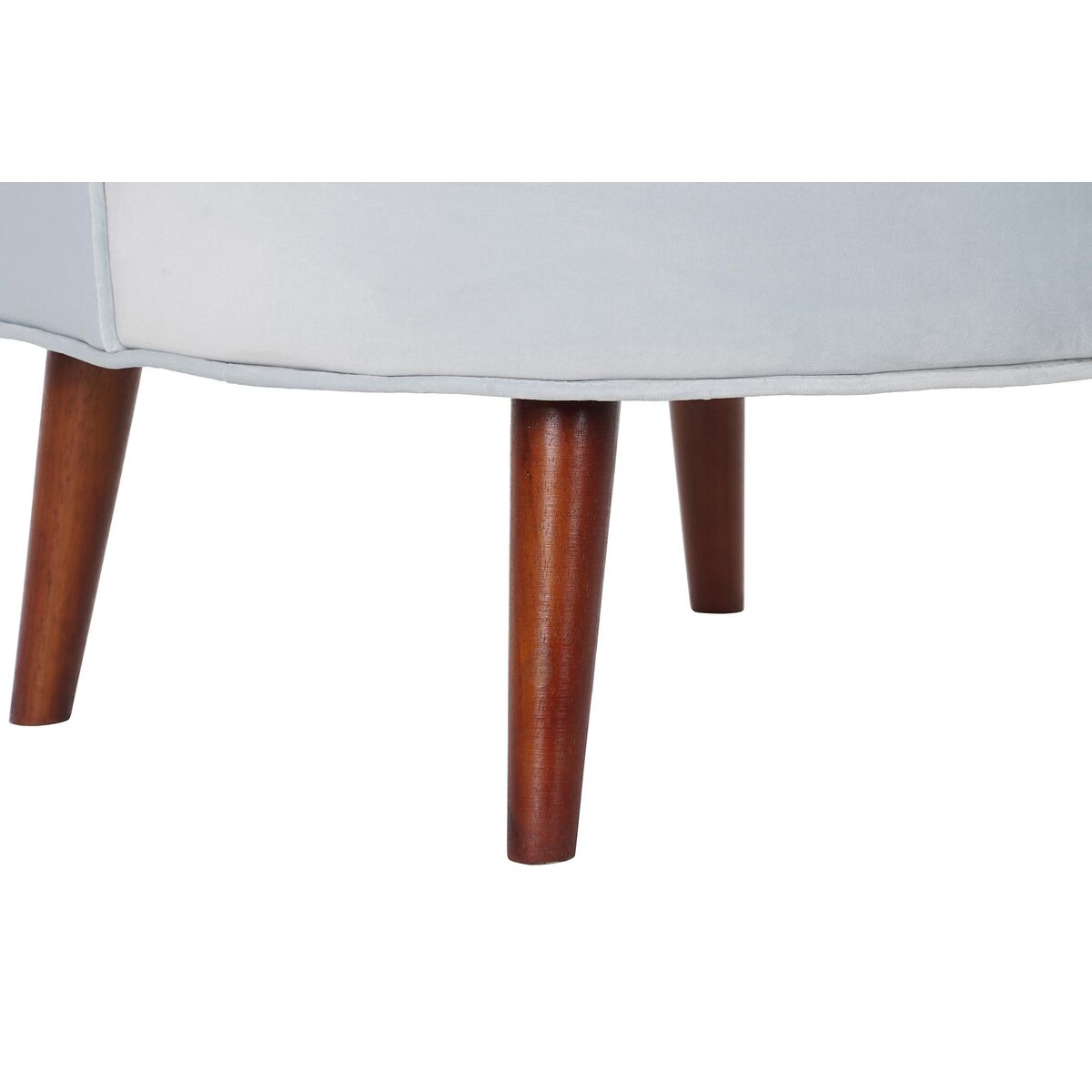 Fåtölj DKD Home Decor Brun Himmelsblå Trä Plast 65 x 69 x 80 cm - 4