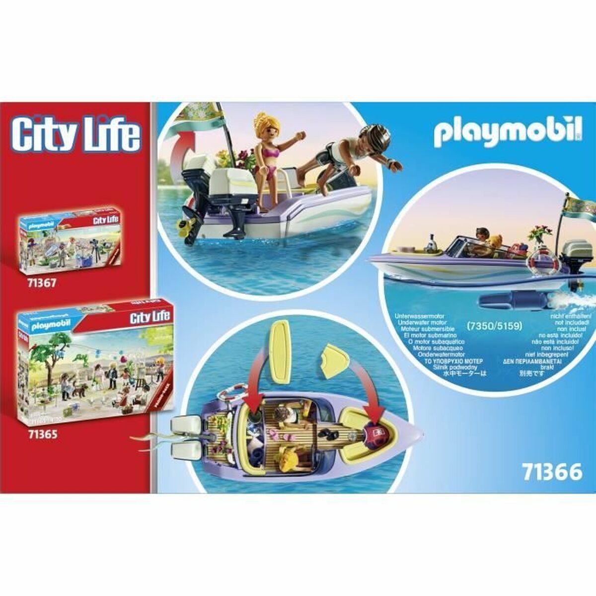 Playset Playmobil Citylife 71366 - 2