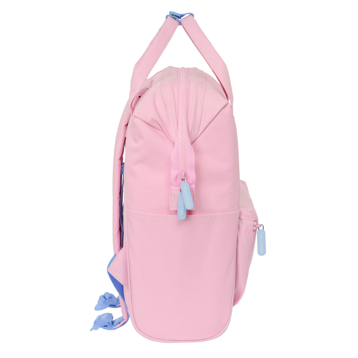Laptopryggsäck Benetton benetton Rosa 27 x 40 x 19 cm - 3