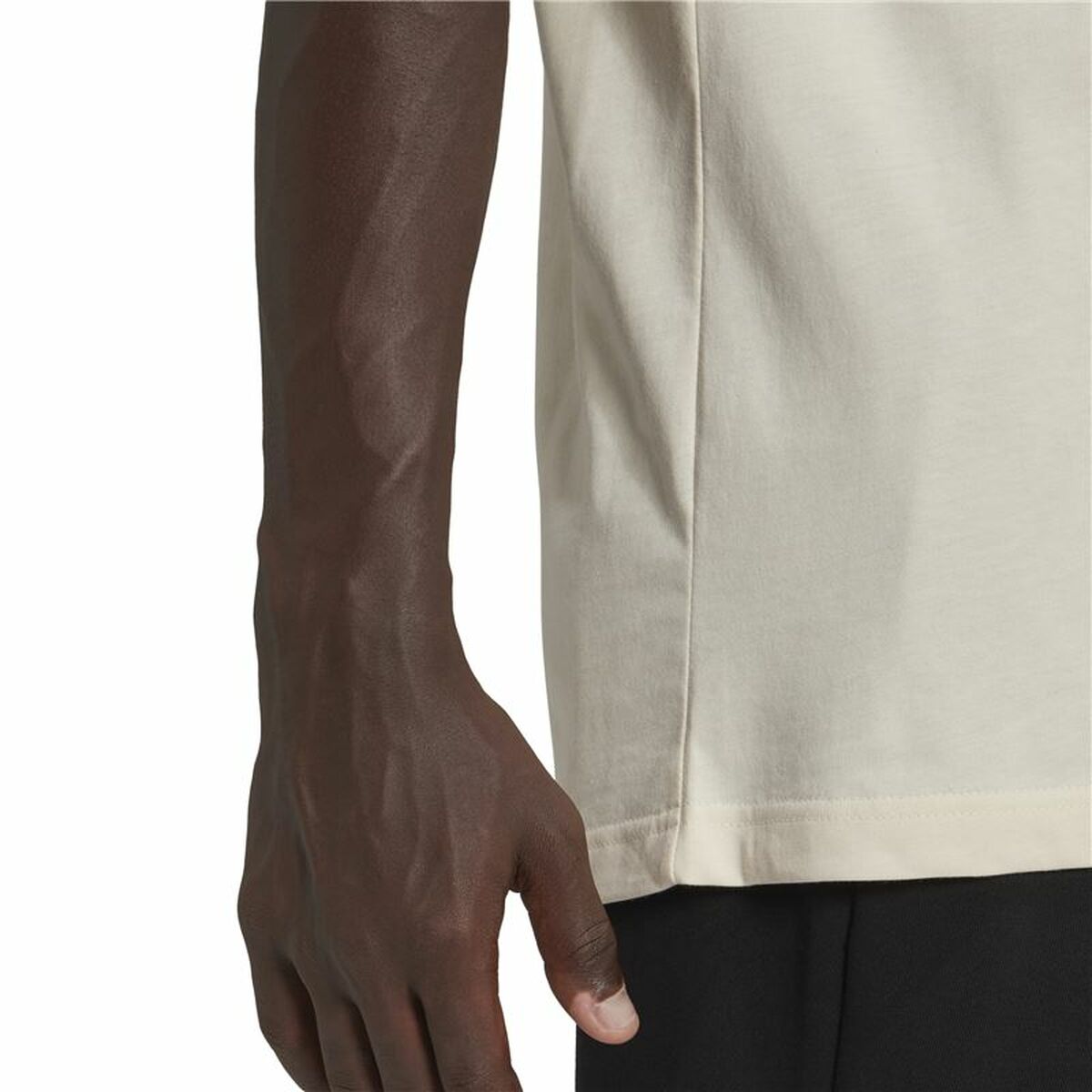 T-shirt med kortärm Herr Adidas Essentials Feelcomfy Vit - 6