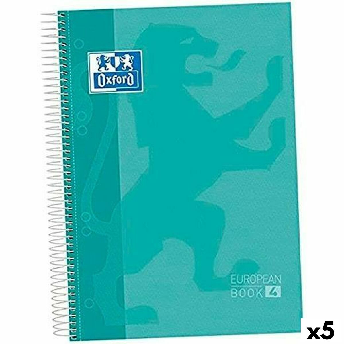 Anteckningsbok Oxford Classic A4+ 120 Blad (5 antal)