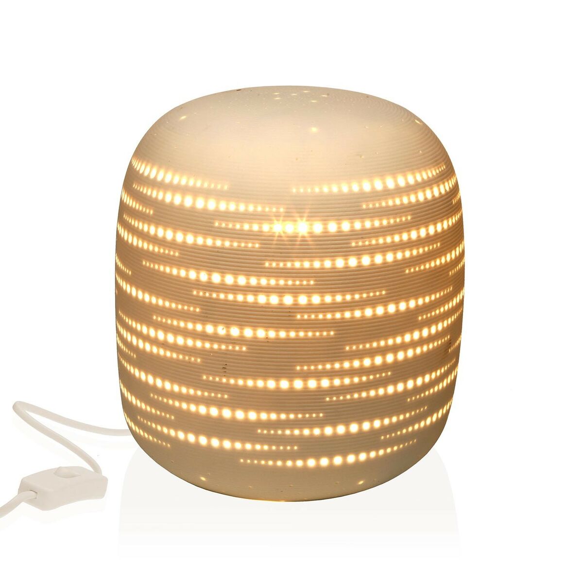Bordslampa Versa Sten Porslin (17 x 19,1 x 17 cm) - 4