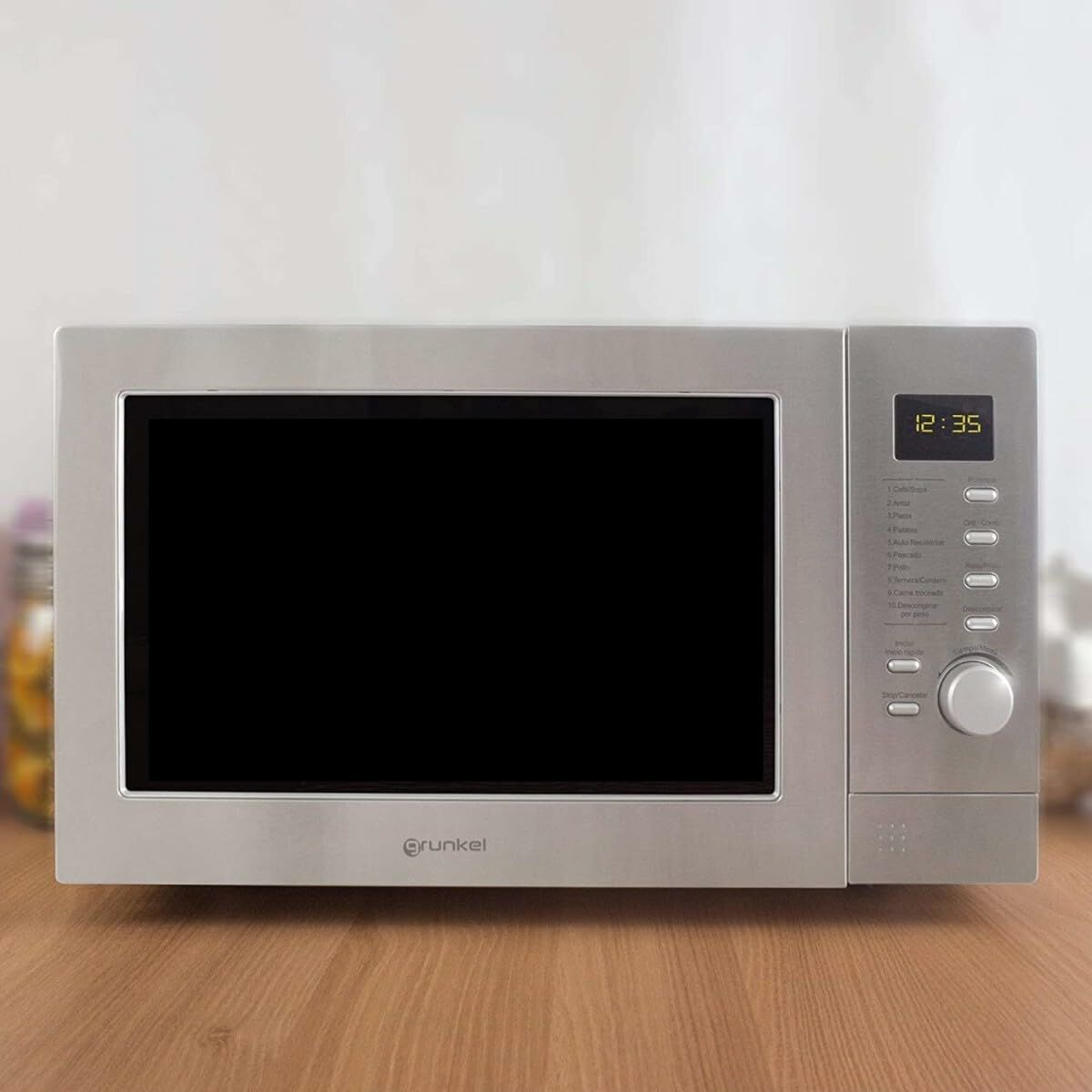 Mikrovågsugnen Grunkel Silvrig 900 W 25 L - 3