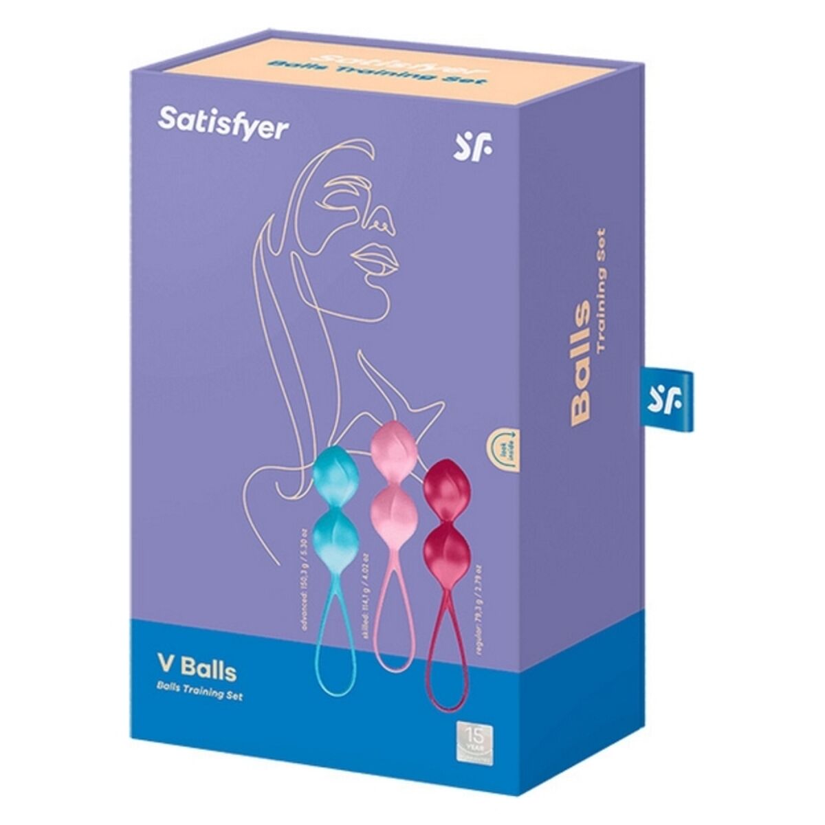 C03 Orgasmkulor Satisfyer V Balls - 4