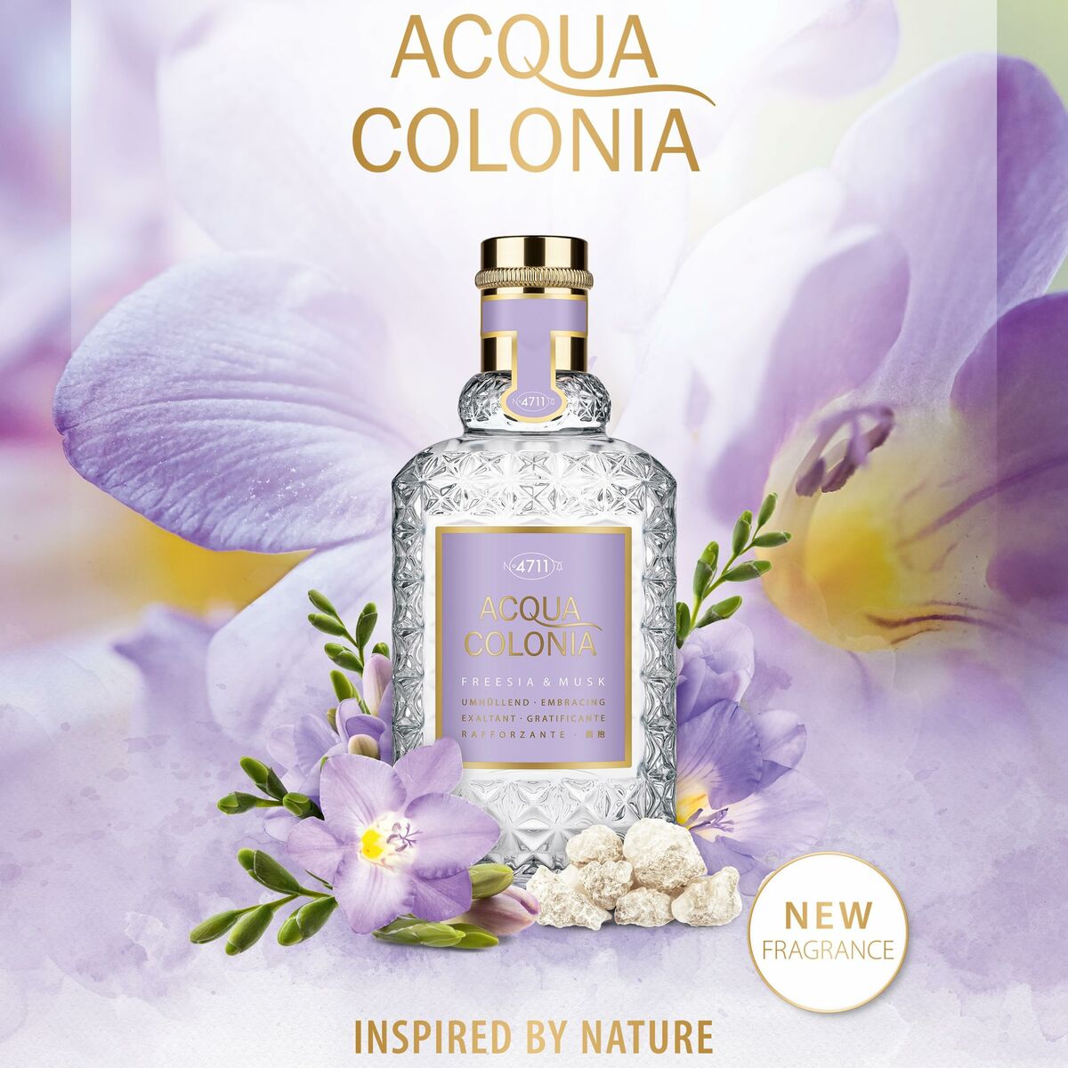 Parfym 4711 ACQUA COLONIA FREESIA & MUSK Freesia & Musk EDC 50 ml - 2
