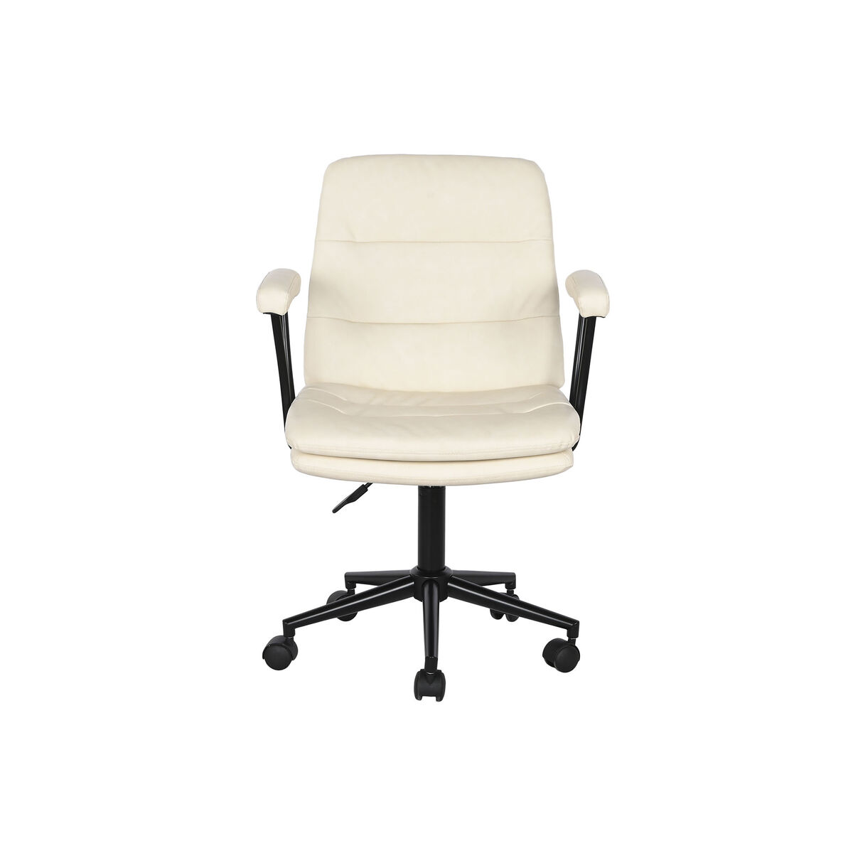 Stol DKD Home Decor Svart Kräm 58 x 61,5 x 84 cm - 8