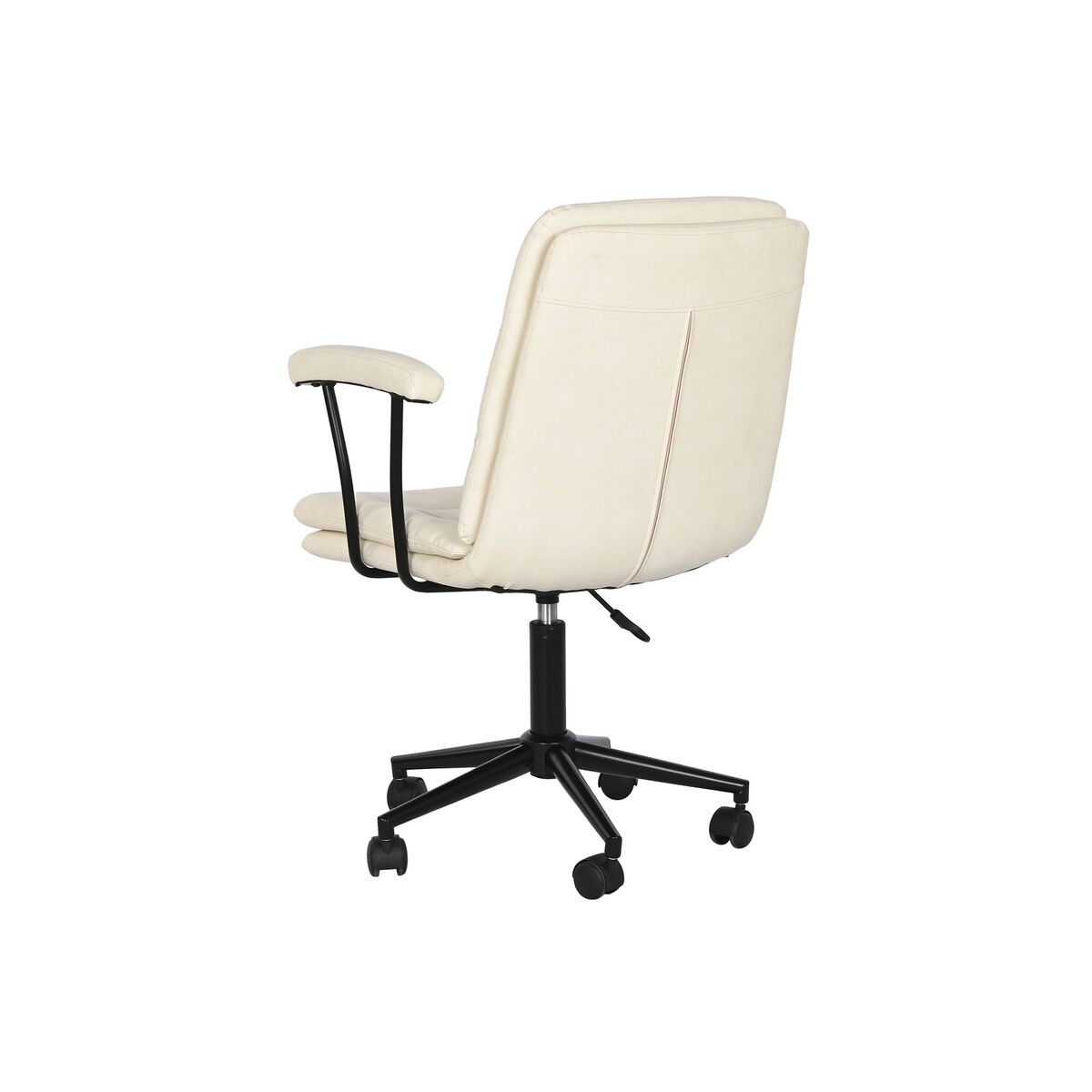 Stol DKD Home Decor Svart Kräm 58 x 61,5 x 84 cm - 9