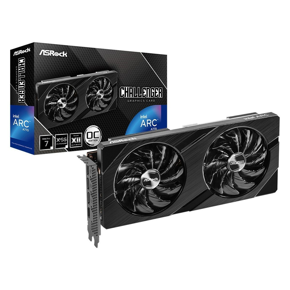 Grafikkort ASRock A770 CL 16GO 16 GB GDDR6 - 6