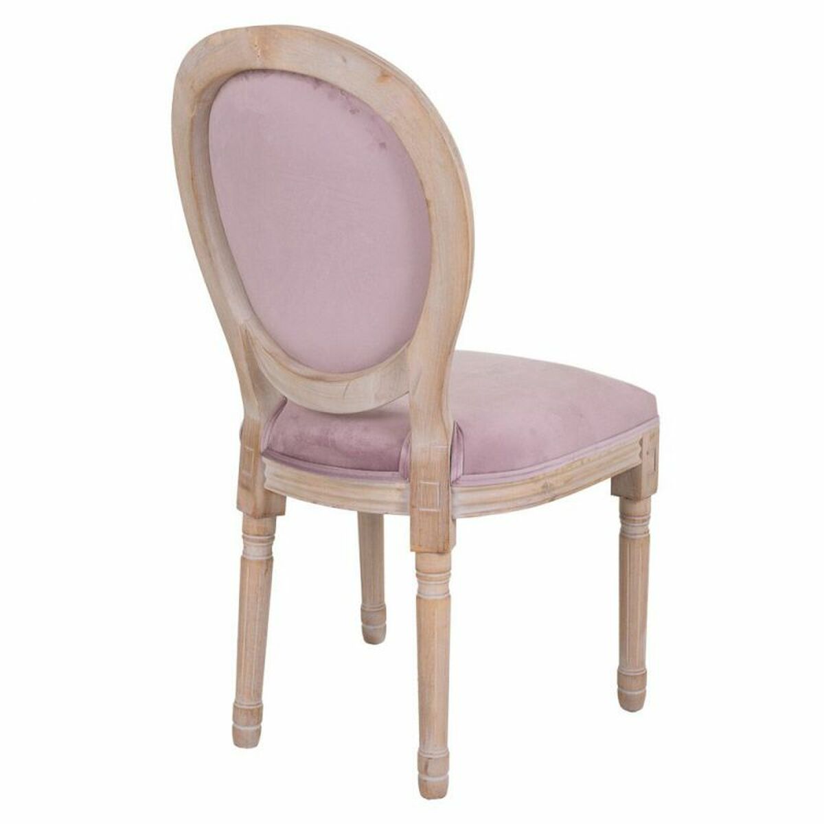 Matsalsstol Alexandra House Living Rosa 100 % polyester 46 x 96 x 48 cm - 4
