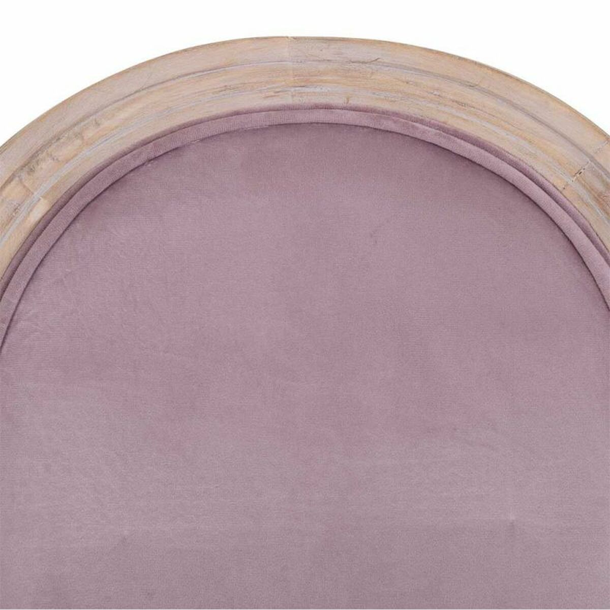 Matsalsstol Alexandra House Living Rosa 100 % polyester 46 x 96 x 48 cm - 5