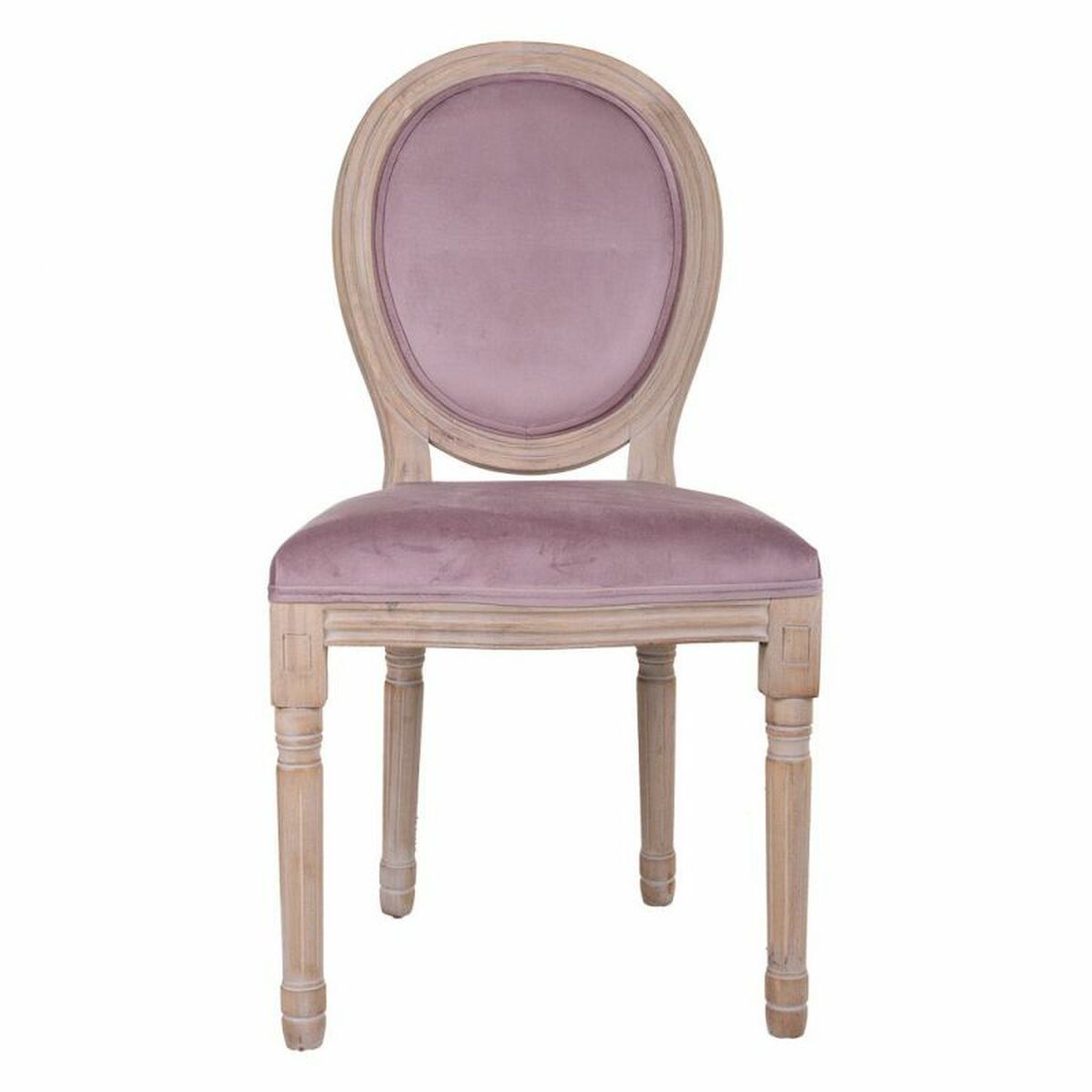 Matsalsstol Alexandra House Living Rosa 100 % polyester 46 x 96 x 48 cm - 2