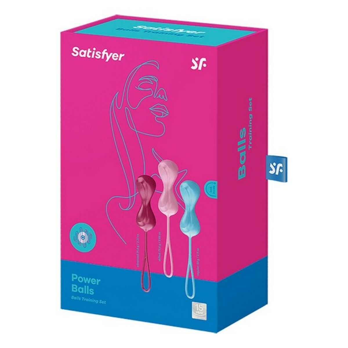 C02 Orgasmkulor Satisfyer Power Balls - 5