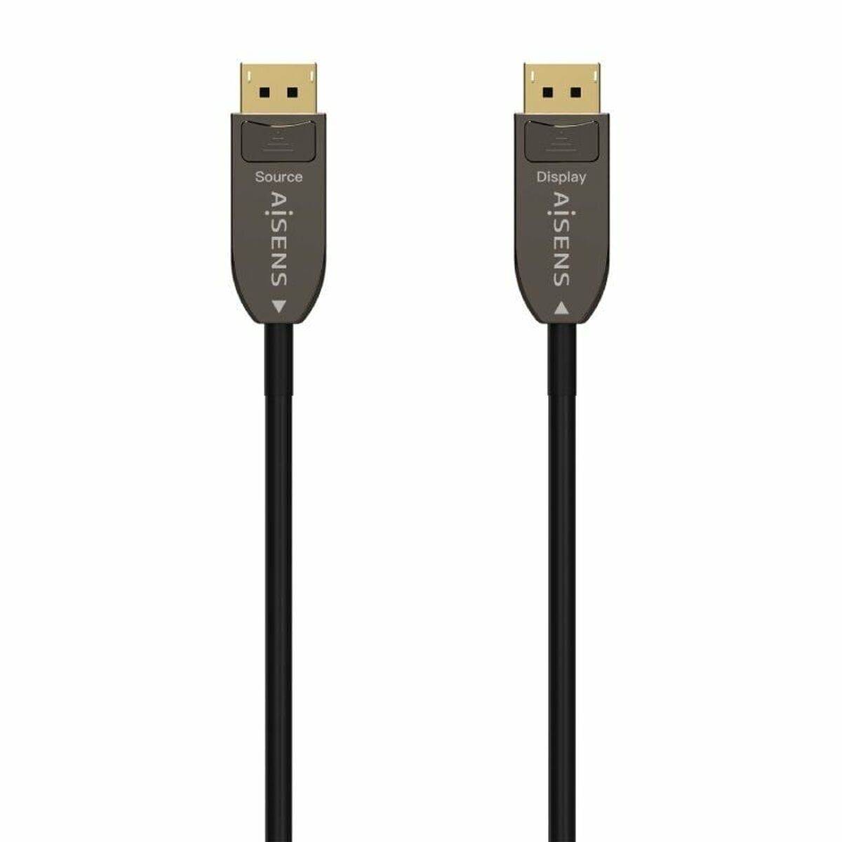DisplayPort Kabel Aisens A155-0607 Svart 15 m