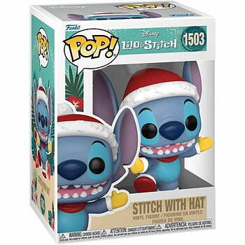 Actionfigurer Funko Pop! Stitch con gorro Hatt