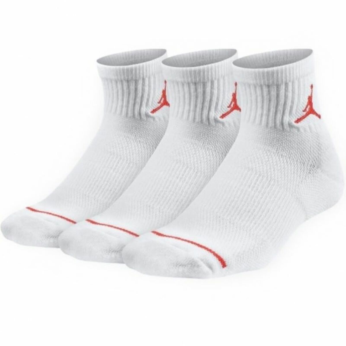 Sportstrumpor Jordan JORDAN JUMPMAN WJ0009 001 Vit 3 par