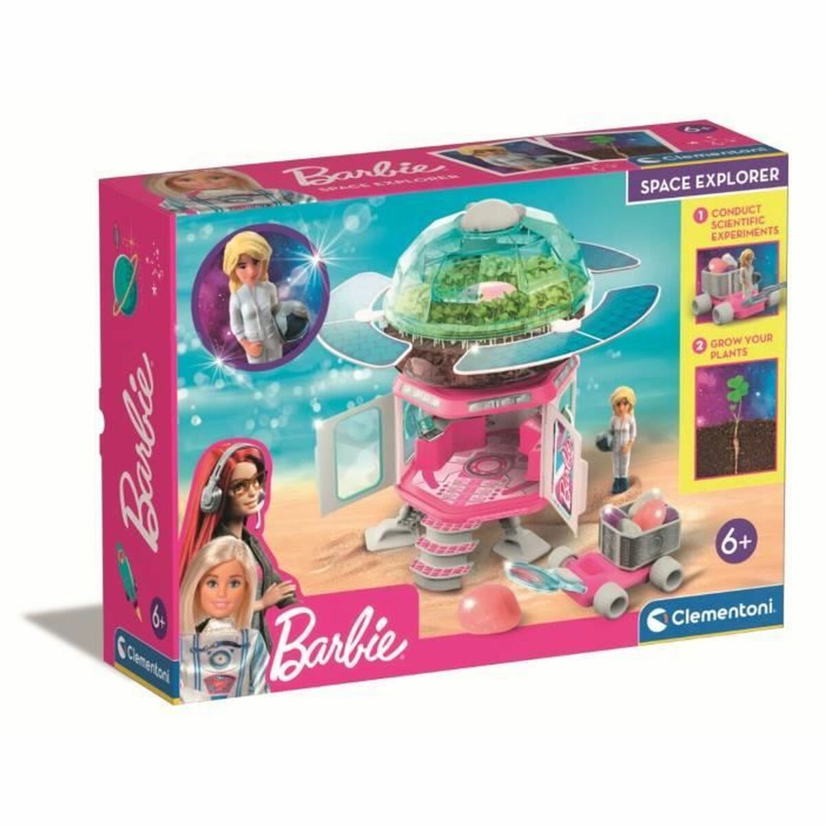 Vetenskapsspel Clementoni Barbie Space Explorer