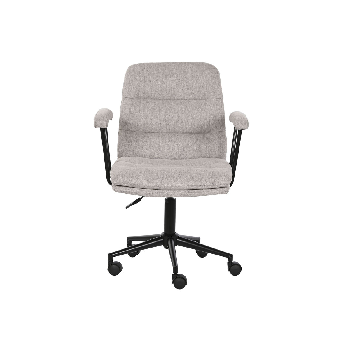 Kontorsstol DKD Home Decor Svart Grå 60 x 61,5 x 84 cm - 3