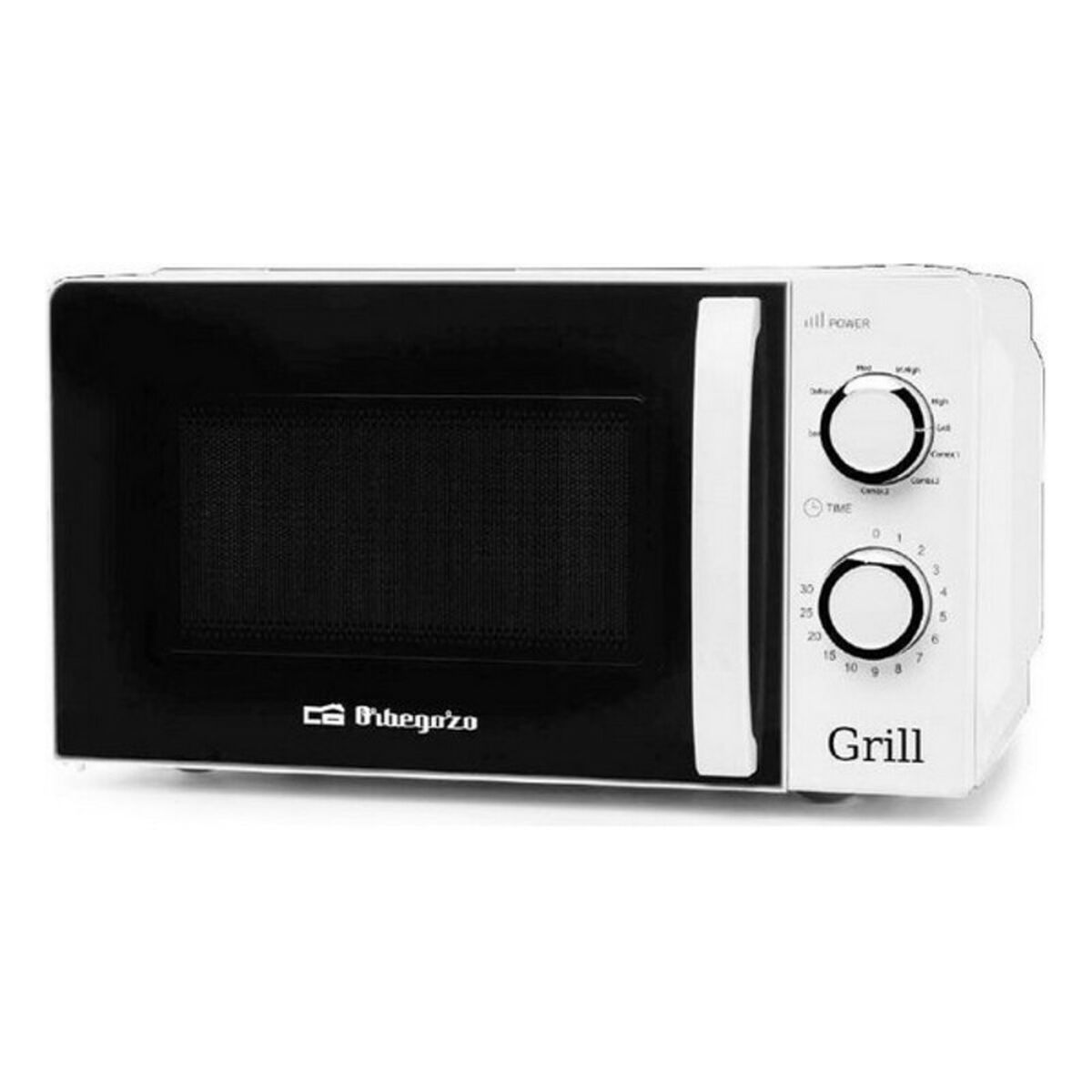 Mikrovågsugn med Grill Orbegozo MIG 2130 700 W 20 L Vit