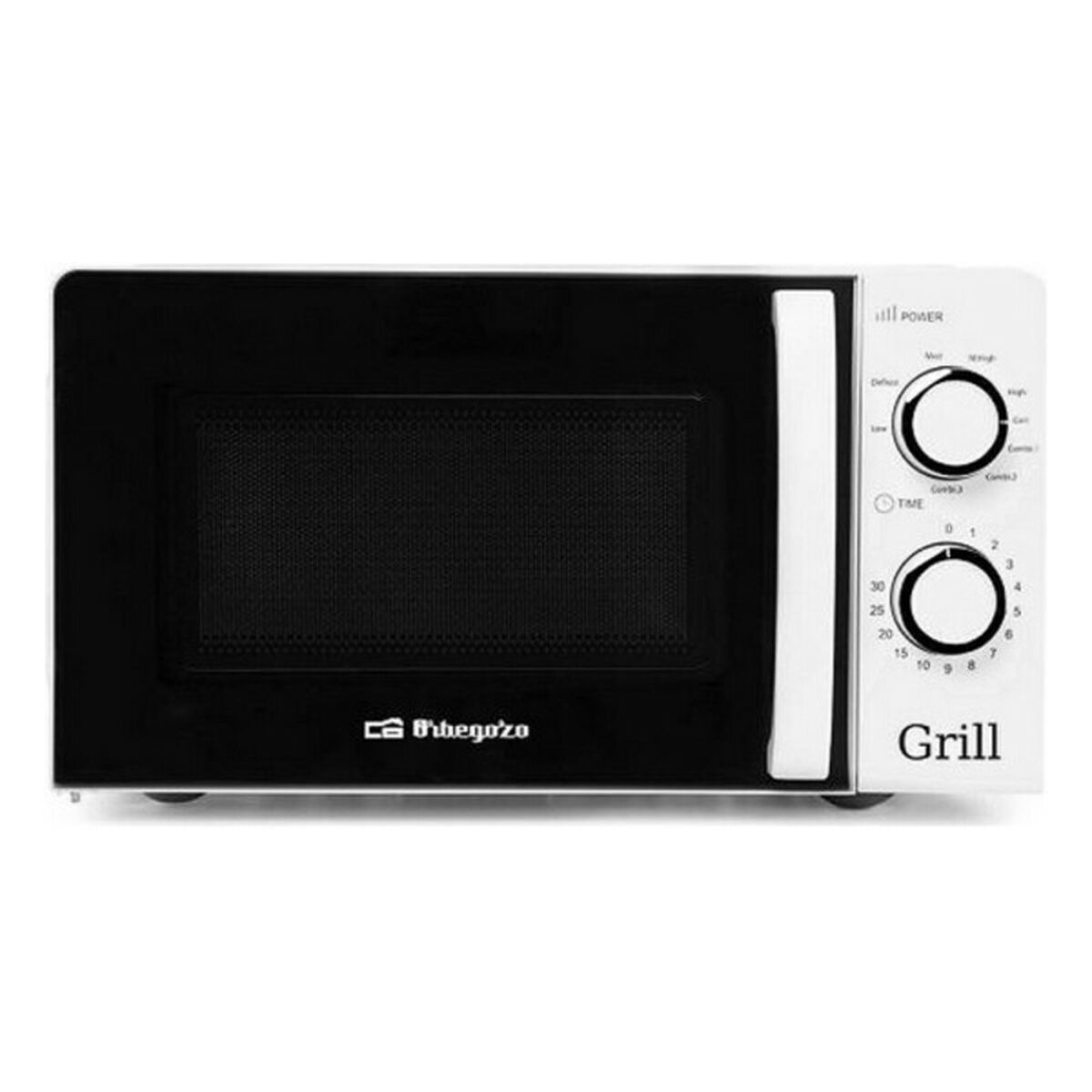 Mikrovågsugn med Grill Orbegozo MIG 2130 700 W 20 L Vit - 2