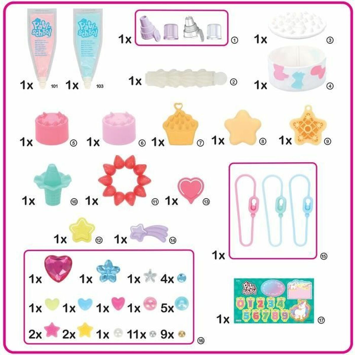 Craft Game EPOCH D'ENFANCE Pati school Cakes (FR) - 5