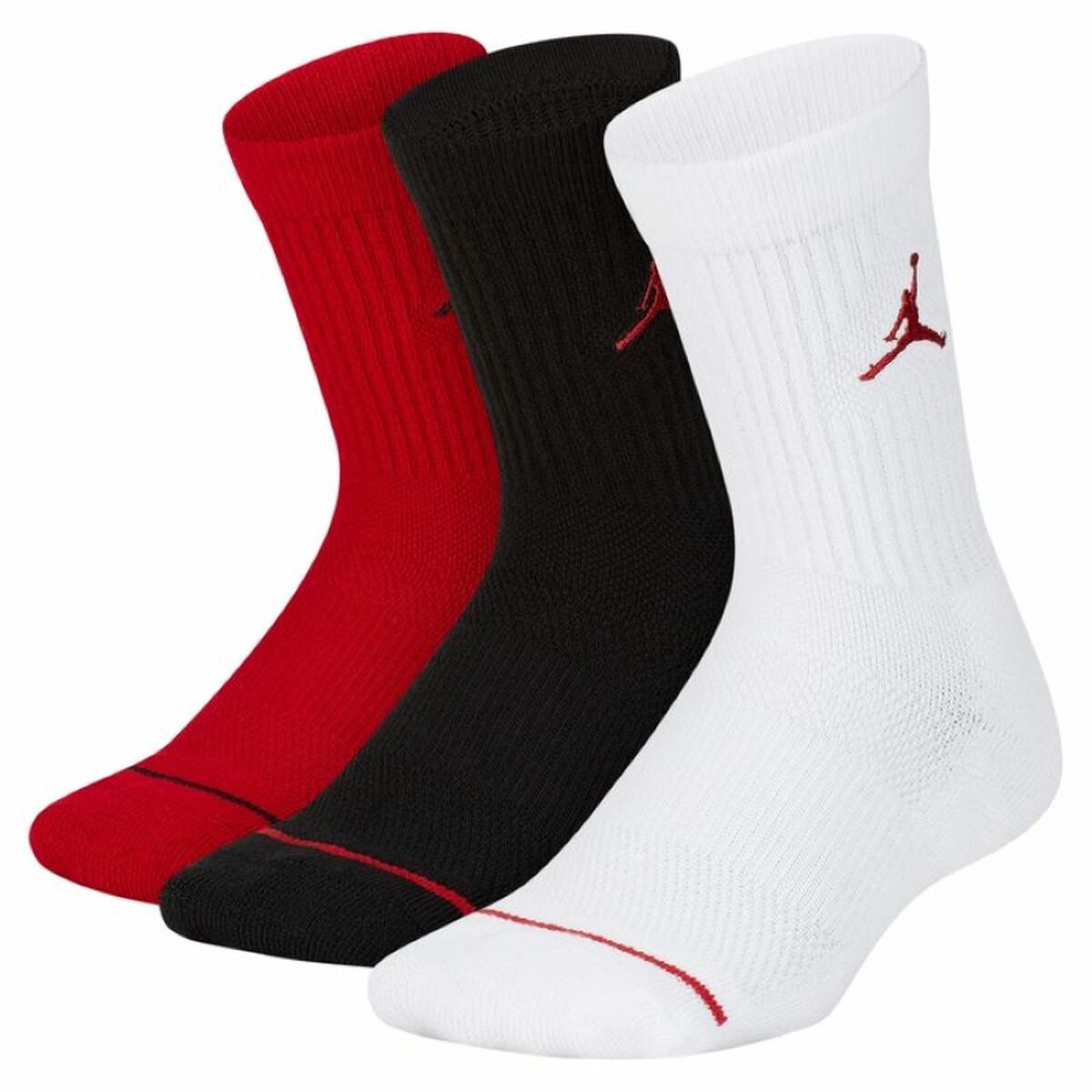 Sportstrumpor Jordan JORDAN JUMPMAN WJ0010 R78 Röd 3 par