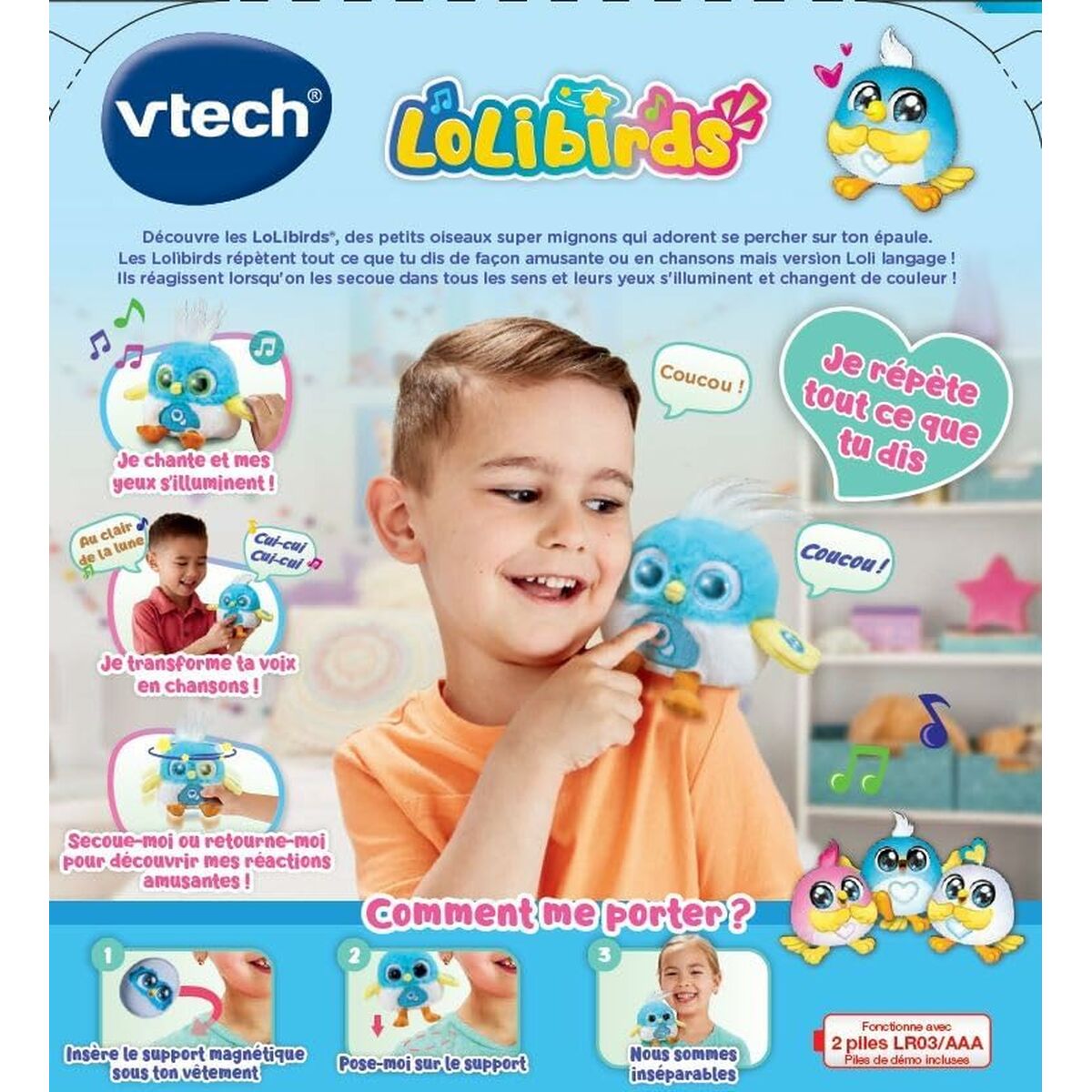 Interaktivt Husdjur Vtech Lolibirds (FR) - 2