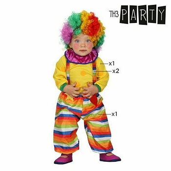 Maskeraddräkt bebis Multicolour (3 Delar)