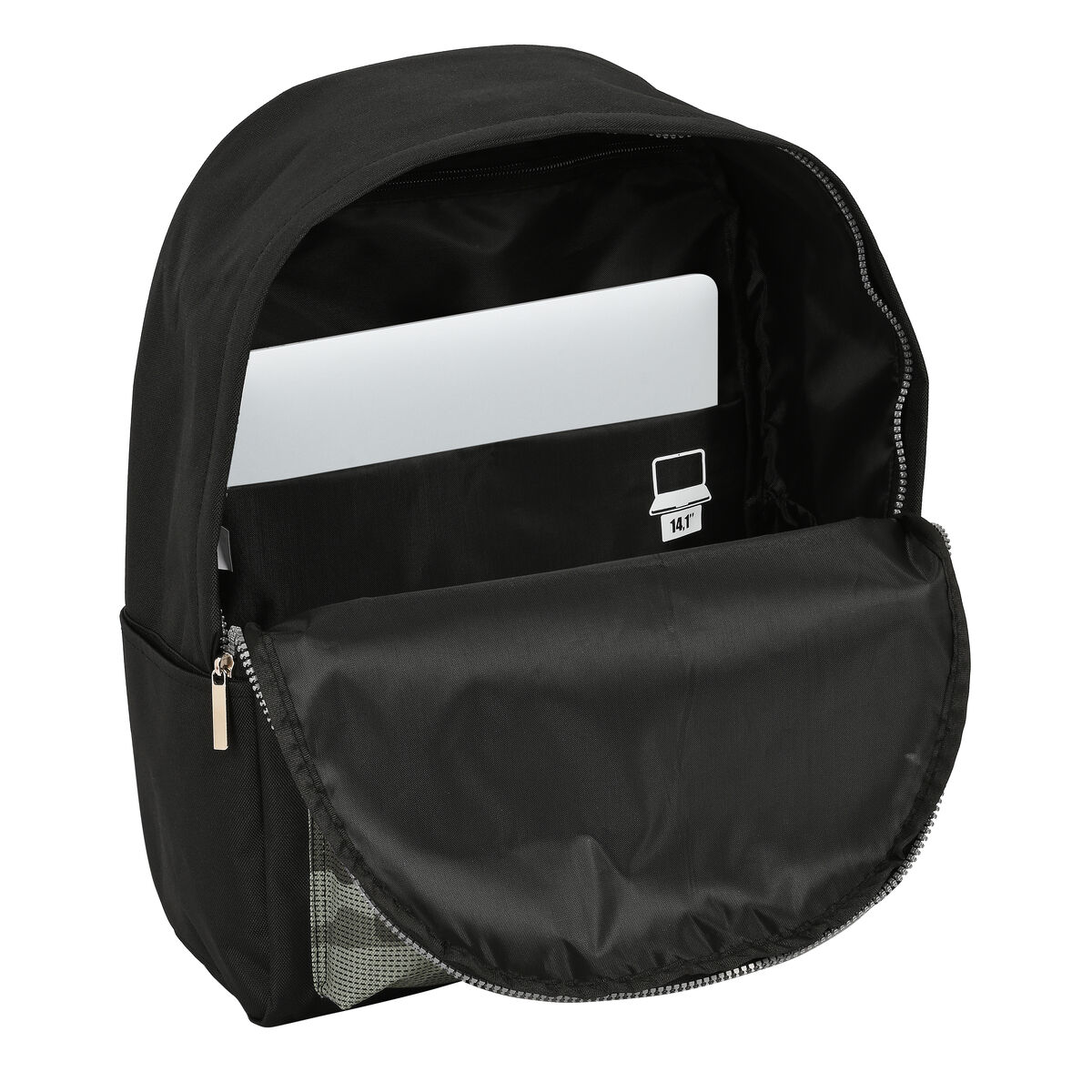 Laptopryggsäck Safta safta Svart 31 x 40 x 16 cm - 2