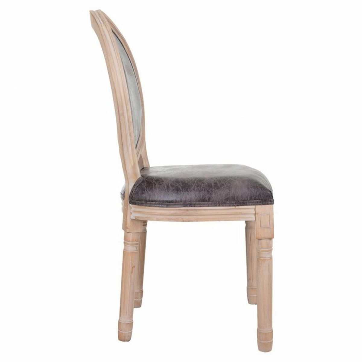 Matsalsstol Alexandra House Living Grå 100 % polyester 46 x 96 x 48 cm - 4