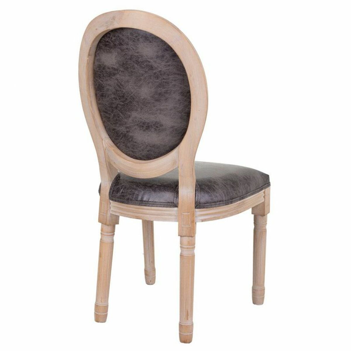 Matsalsstol Alexandra House Living Grå 100 % polyester 46 x 96 x 48 cm - 5