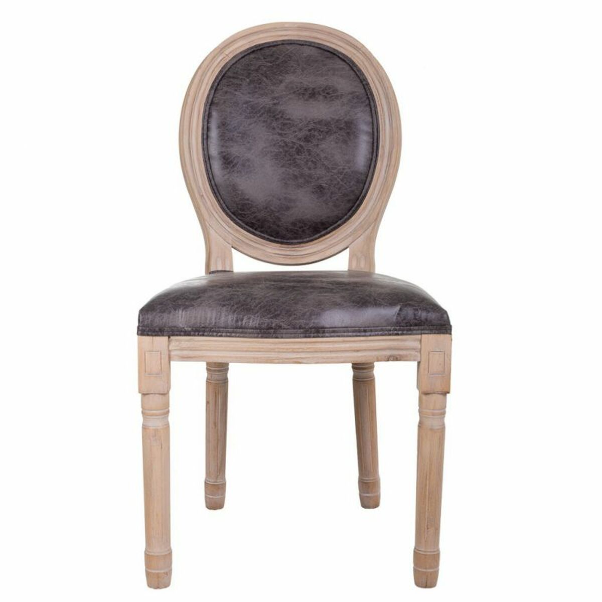 Matsalsstol Alexandra House Living Grå 100 % polyester 46 x 96 x 48 cm - 3