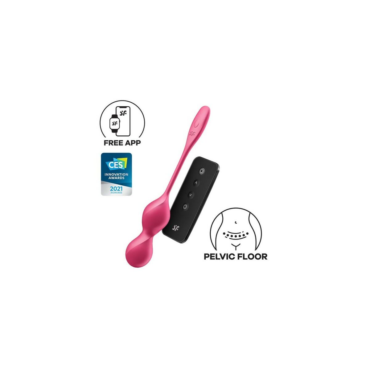 Bäckenbottentränare Satisfyer - 2