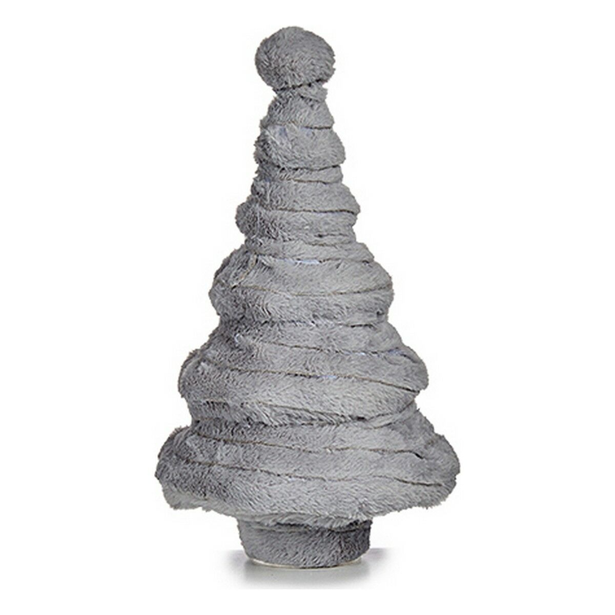 Julgran Krist+ K-62-48 Grå Fleece 22 x 37,5 x 22 cm