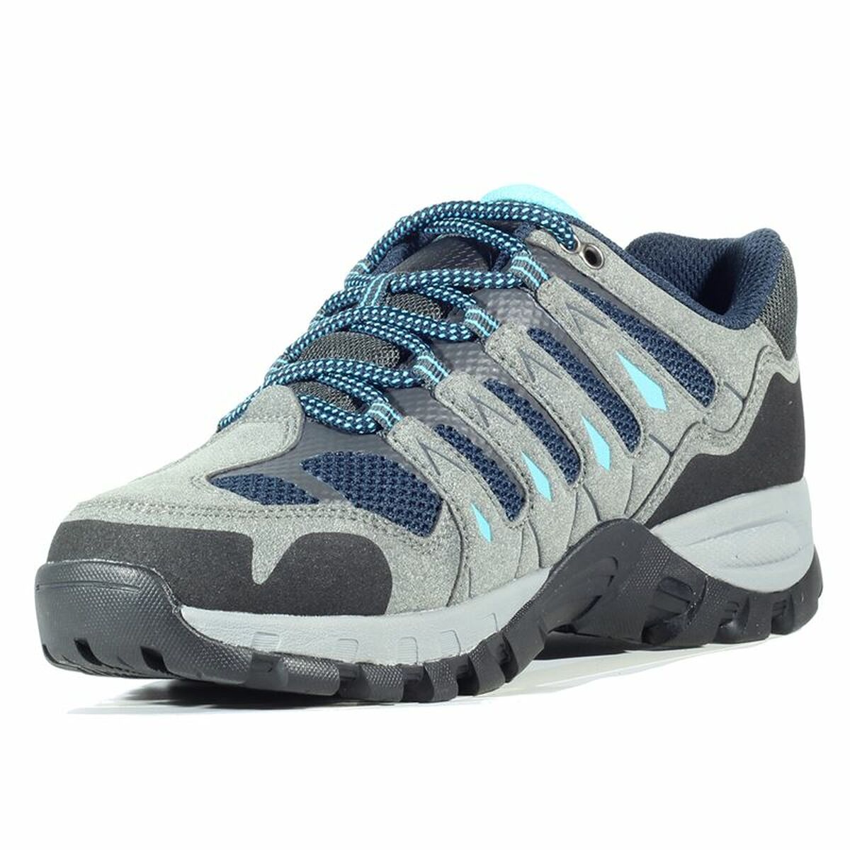 Gymnastiksko, Dam Hi-Tec Corzo Low Waterproof Cool Mörkgrå - 4