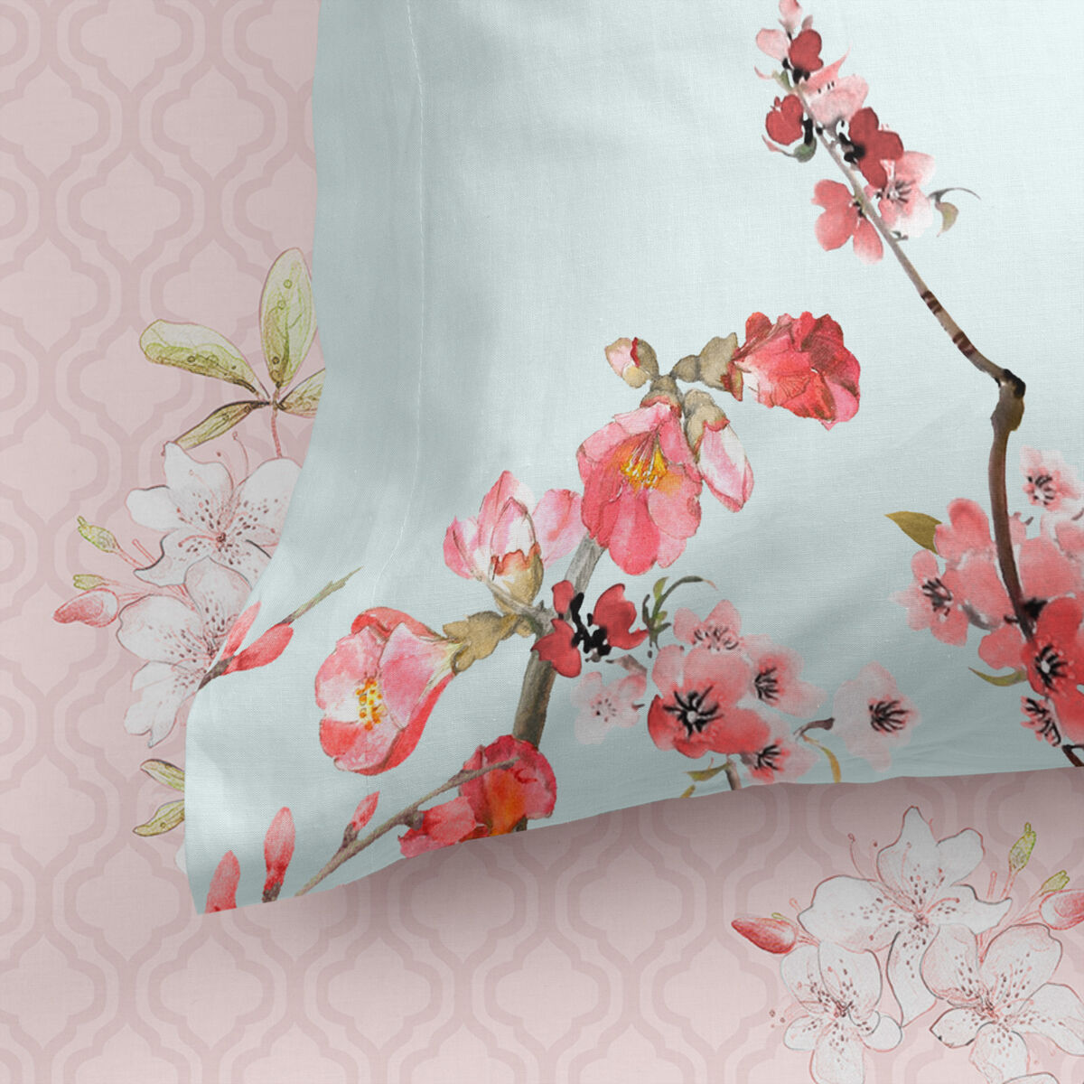 Underlakan HappyFriday Chinoiserie Multicolour 140 x 200 x 32 cm - 2