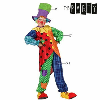 Maskeraddräkt för barn Th3 Party Multicolour Cirkus (3 Delar)