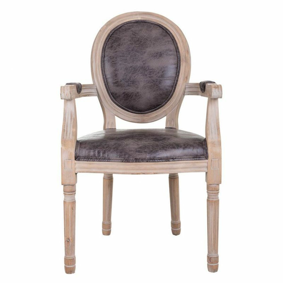 Stol Alexandra House Living Grå 46 x 96 x 55 cm - 2