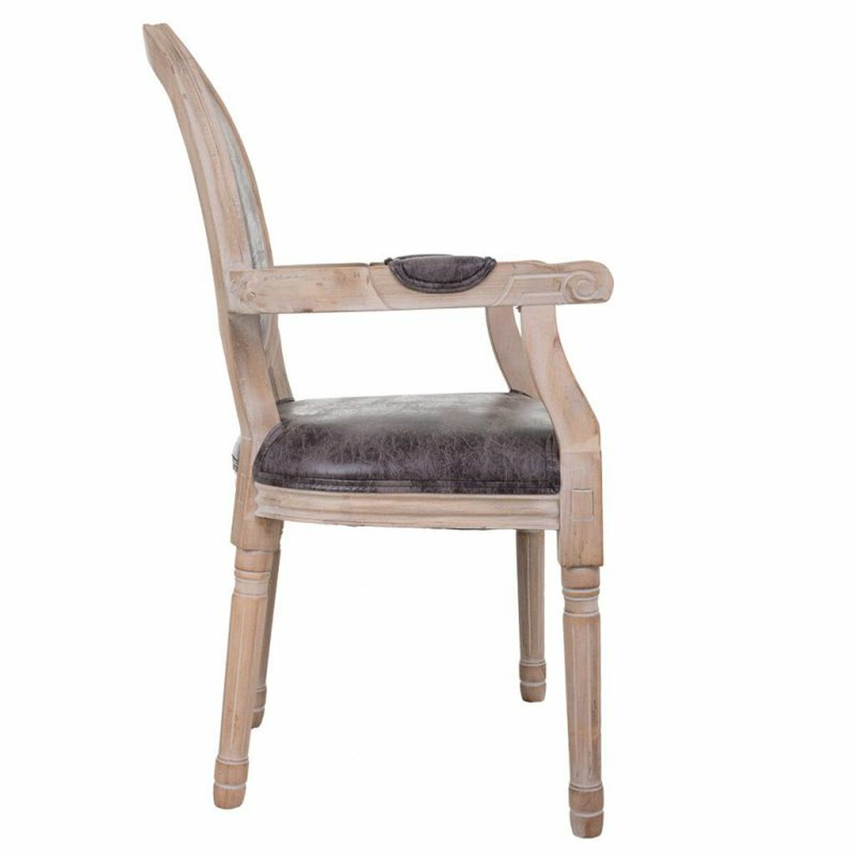 Stol Alexandra House Living Grå 46 x 96 x 55 cm - 3
