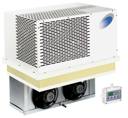 Monoblock kylaggregat för takmotering, -18 ° C / -25 ° C, 16,0 m³ / 8,6 m³