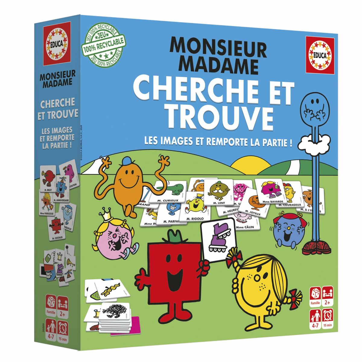 Utbildningsspel Educa Mr. Men and Women - 4