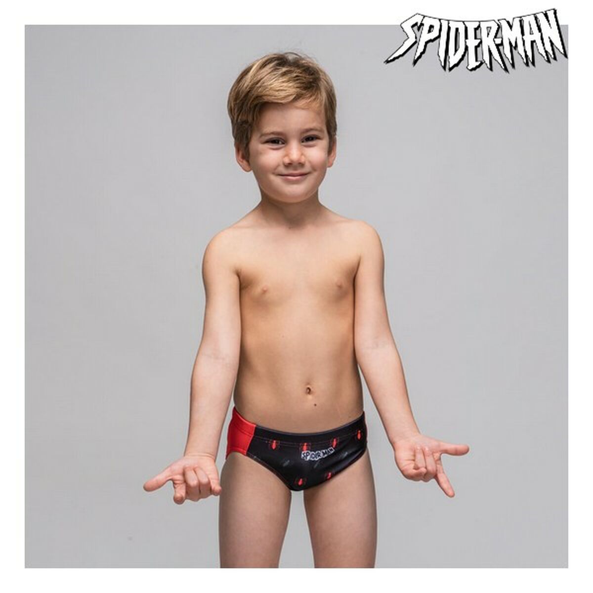Baddräkt Barn Spider-Man Röd - 4