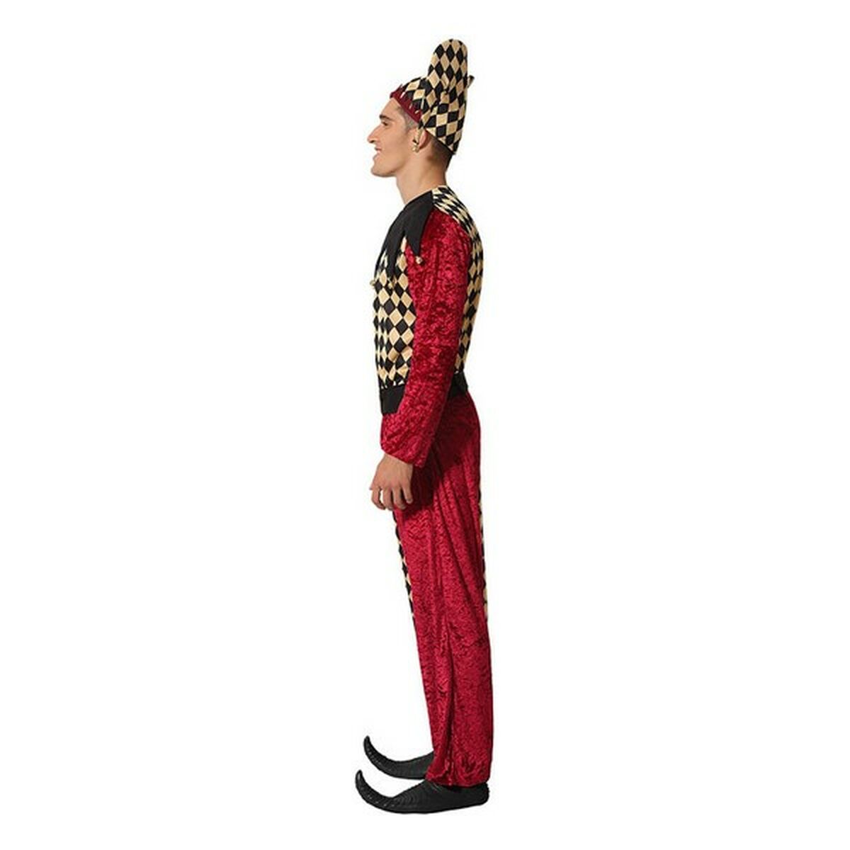 Maskeraddräkt vuxna Harlekinfigur (4 pcs) - 3