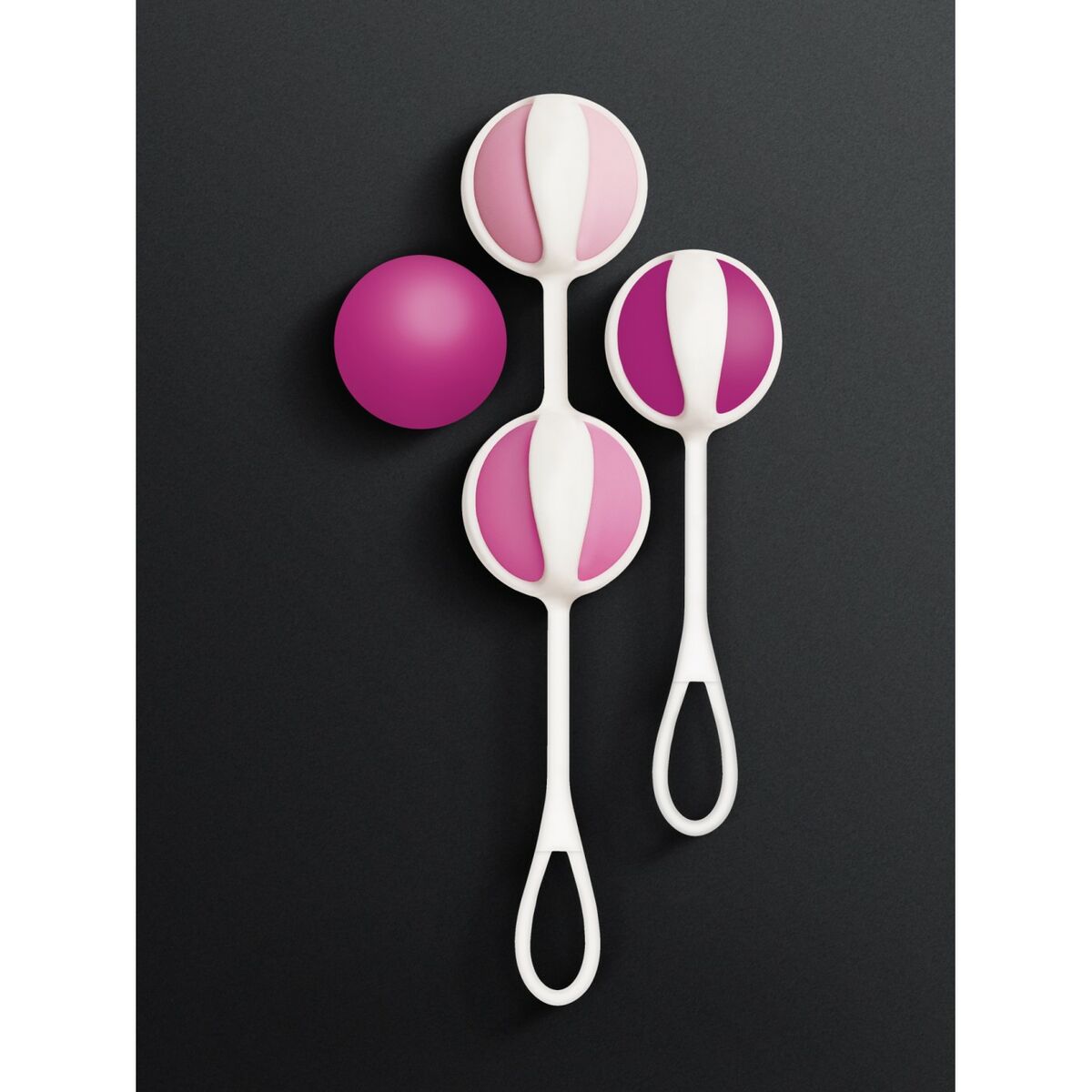 Vinklat kegelövningskit Gvibe Geisha Mini Fuchsia - 7