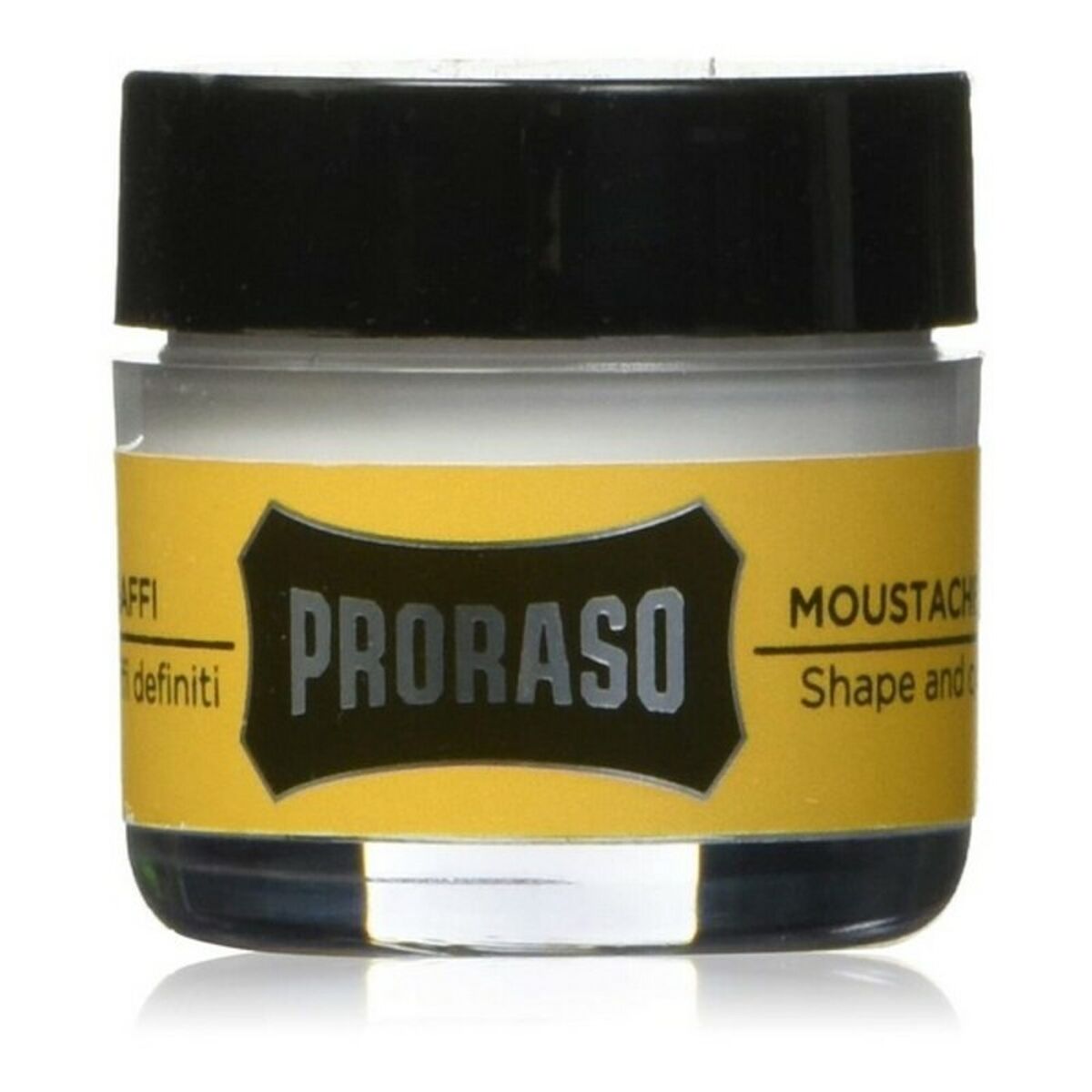 Gjutet vax Proraso Wood And Spice 15 ml Mustasch