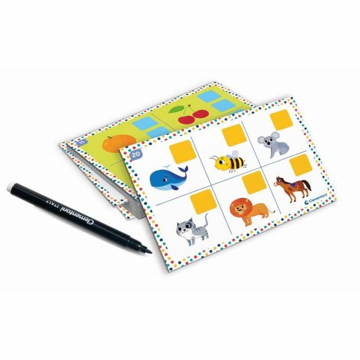 Sällskapsspel Clementoni Magnetic Letters & Animals Case 27 x 23 x 5 cm 28 x 6 x 24 cm - 4