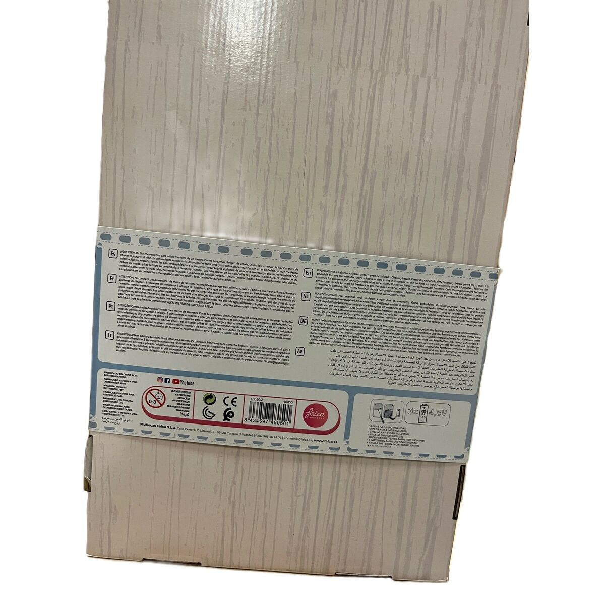Bebisdocka Falca Lazy Girl Interaktivt (48 cm) - 3